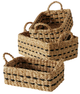 Koszyki do przechowywania Boltze Bokar plecione 3 szt. (4066076458929) - obraz 2