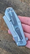 Ніж складаний Gerber Asada Framelock Pocket Knife Green Micarta ,клинок Stonewash, накладка Green Micarta - зображення 6
