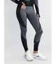 Бесшовные леггинсы Sport Fit - Giulia - LEGGINGS SPORT FIT - S/M - Black Grey - изображение 1