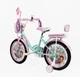 Детский двухколесный велосипед 18" дюймов Corso Emily ML-215 стальная рама 1 скорость. Pink and Mint (188187) - изображение 3