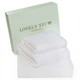 Набор 2 жаккардовых полотенца в коробке Lovely Svi 70 х 140 см и 50 х 90 см Белый (150226) - изображение 1