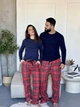 Чоловічий піжамний комплект у клітинку Navera (штани+лонгслів) COSY S Червоний (cosy5132971) - зображення 7