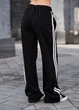Штаны Женские Спортивные Стаф Черные Базовые Staff Wai Black S (384658) - изображение 4