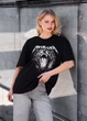 Жіноча Футболка Стаф Сіра Оверсайз Спортивна Staff Metal Oversize M (384660) - зображення 4