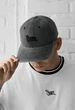 Кепка мужская Стиф темно-серый однотонный с логотипом Staff dark gray logo Универсальный (384656) - изображение 1
