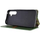 Шкіряний чохол-книжка GETMAN Cubic (PU) для Samsung Galaxy A57 5G Green - зображення 3