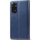 Шкіряний чохол-книжка GETMAN Gallant (PU) для Xiaomi Redmi Note 11 (Global) / Note 11S Синій - зображення 5