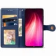 Кожаный чехол-книжка GETMAN Gallant (PU) для Xiaomi Redmi Note 8T Синий - изображение 2