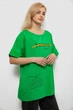 Футболка AGER 5XL Зеленый 244R4020 - изображение 3