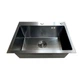 Мийка Mixxus MH5843 Micro Decor Black (3.0/0.8) з нержавіючої сталі (колір чорний) (MI8219) ( 18280 ) - изображение 4