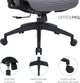Крісло офісне Officepro Balance OC620-B-DG-DG Black/Dark Gray ( 13040 ) - изображение 7