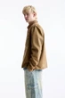 Джинсова куртка Pull & Bear синій-бежевий JZYWI872 S - зображення 4