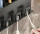 Настенный держатель для зубных щеток с 4 чашки Storage Shelf - изображение 5