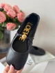 Женские балетки LOEWE из натуральной кожи черные 41(25,5) - изображение 1