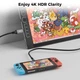 Кабель Conable Type-C to mini HDMI 4K@60Hz, 2K@120Hz, 1080P@120Hz, 1.8м black - изображение 4