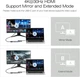 USB-хаб Benfei USB-C Hub 5 in 1, 2xUSB-A 2.0, 1xUSB-A 3.2, USB-C PD 100Вт, HDMI 4K@30Гц, 0.2м, grey - зображення 4