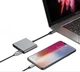 USB Type-C Хаб адаптер переходник концентратор для Windows MacBook OTG Android Розгалужувач Комутатор світч 3 в 1 HDTV HDMI USB 3.0 TypeC (PD) - зображення 3