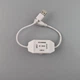 Диммер USB 5В, 30 см, регулятор яркости LED-лент, светодиодных ламп, USB-ламп, поворотный, плавная регулировка, белый - изображение 8