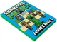Notatnik Kids Euroswan Minecraft z zegarkiem LCD MIN4331 (8435507892391) - obraz 1