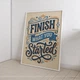 Постер мотивуючий Motivator Finish what you started А3 30х42 см (М140_А3) - зображення 3