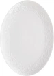 Тарілка Homla Sylia овальний з орнаментом білий 25x34 см (5904183874715) - зображення 1