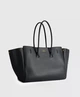 Сумка кожаная с логотипом Balenciaga Тоут Bel Air Carry All Черный - изображение 3