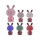 Нічник Kite Світильник LED з акумулятором Bunny, рожевий (K24-490-1-2) - зображення 4