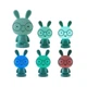 Нічник Kite Світильник LED з акумулятором Bunny, зелений (K24-490-1-4) - зображення 4