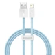 Кабель Baseus Dynamic Series Fast Charging USB to Lightning 2.4A 1м (CALD000403) Blue - зображення 1
