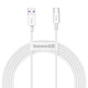Кабель Baseus Superior Series Fast Charging Data Cable USB to Type-C 66W 11V 6A 2м (CATYS-A02) White - зображення 1