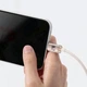 Кабель Baseus Crystal Shine Series USB to Lightning 2.4A 1.2м (CAJY001104) Pink - зображення 5