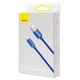 Кабель Baseus Crystal Shine Series USB to Lightning 2.4A 2м (CAJY000103) Blue - зображення 12