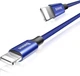 Кабель Baseus Yiven Cable USB to Lightning 1.8м 2A (CALYW-A13) Blue - зображення 2