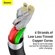 Кабель Baseus Superior Series Fast Charging Data Cable USB to Type-C 66W 11V 6A 2м (CATYS-A01) Black - зображення 10