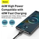 Кабель Baseus Superior Series Fast Charging Data Cable USB to Type-C 66W 11V 6A 2м (CATYS-A01) Black - зображення 11