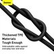 Кабель Baseus Superior Series Fast Charging Data Cable USB to Type-C 66W 11V 6A 2м (CATYS-A01) Black - зображення 13