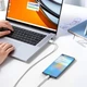 Кабель Baseus Dynamic Series Fast Charging Data Cable USB to Type-C 100W 20V 5A 2м (CALD000702) White - зображення 3