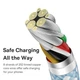 Кабель Baseus Dynamic Series Fast Charging Data Cable USB to Type-C 100W 20V 5A 1м (CALD000603) Blue - зображення 11