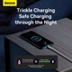 Кабель Baseus Glimmer Series Fast Charging Data Cable USB to Type-C 100W 20V 5A 1м (CADH000402) White - изображение 13