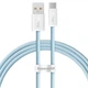 Кабель Baseus Dynamic Series Fast Charging Data Cable USB to Type-C 100W 20V 5A 1м (CALD000603) Blue - зображення 1