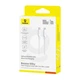 Кабель Baseus Silky Series Fast Charging Data Cable Type-C to Type-C 100W 20V 5A 1м (P10377704213-00) White - изображение 5