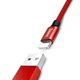 Кабель Baseus Yiven Cable USB to Lightning 1.8м 2A (CALYW-A09) Red - зображення 3