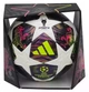 М'яч футбольний професійний Adidas UCL 2026 Budapest Pro OMB JX9077 №5 Фіолетовий - зображення 1