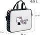 Школьная текстильная сумка Kite Hello Kitty на молнии A4 1 отделение Серая (HK26-589-2) - изображение 2