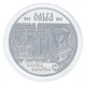 Монета Украина 10 гривен 2000 Серебро VF-AU (Proof) Княгиня Ольга (Ag 925, унция, 31.1 грамм) Без сертификата - зображення 2