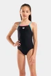 Купальник для дівчаток Arena SWIMSUIT LIGHT DROP SOLID 005919-589 14 164 см Чорний - зображення 2