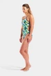 Купальник жіночий Arena TEXTURE SWIMSUIT TIE BACK 010730-750 34 Multi navy - зображення 2