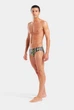 Плавки для плавання чоловічі Arena STRIPES SWIM BRIEFS 010760-550 95 Чорний - зображення 3