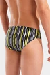 Плавки для плавання чоловічі Arena STRIPES SWIM BRIEFS 010760-550 95 Чорний - зображення 4