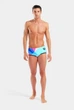 Плавки для плавання чоловічі Arena ONE PLACEMENT LOW WAIST SHORT 010673-505 105 Бірюзовий - зображення 4